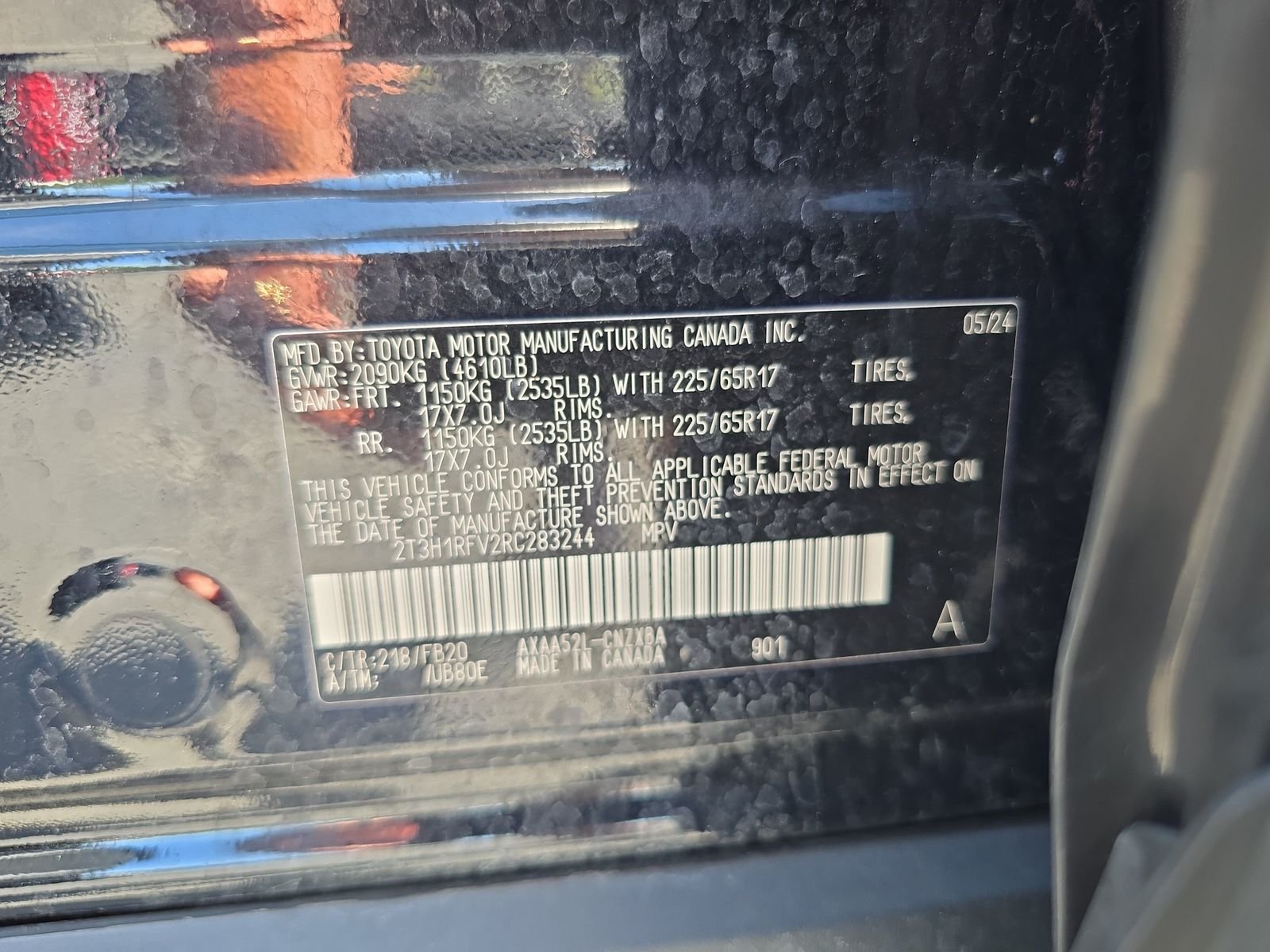 Used 2024 Black Toyota LE image 28