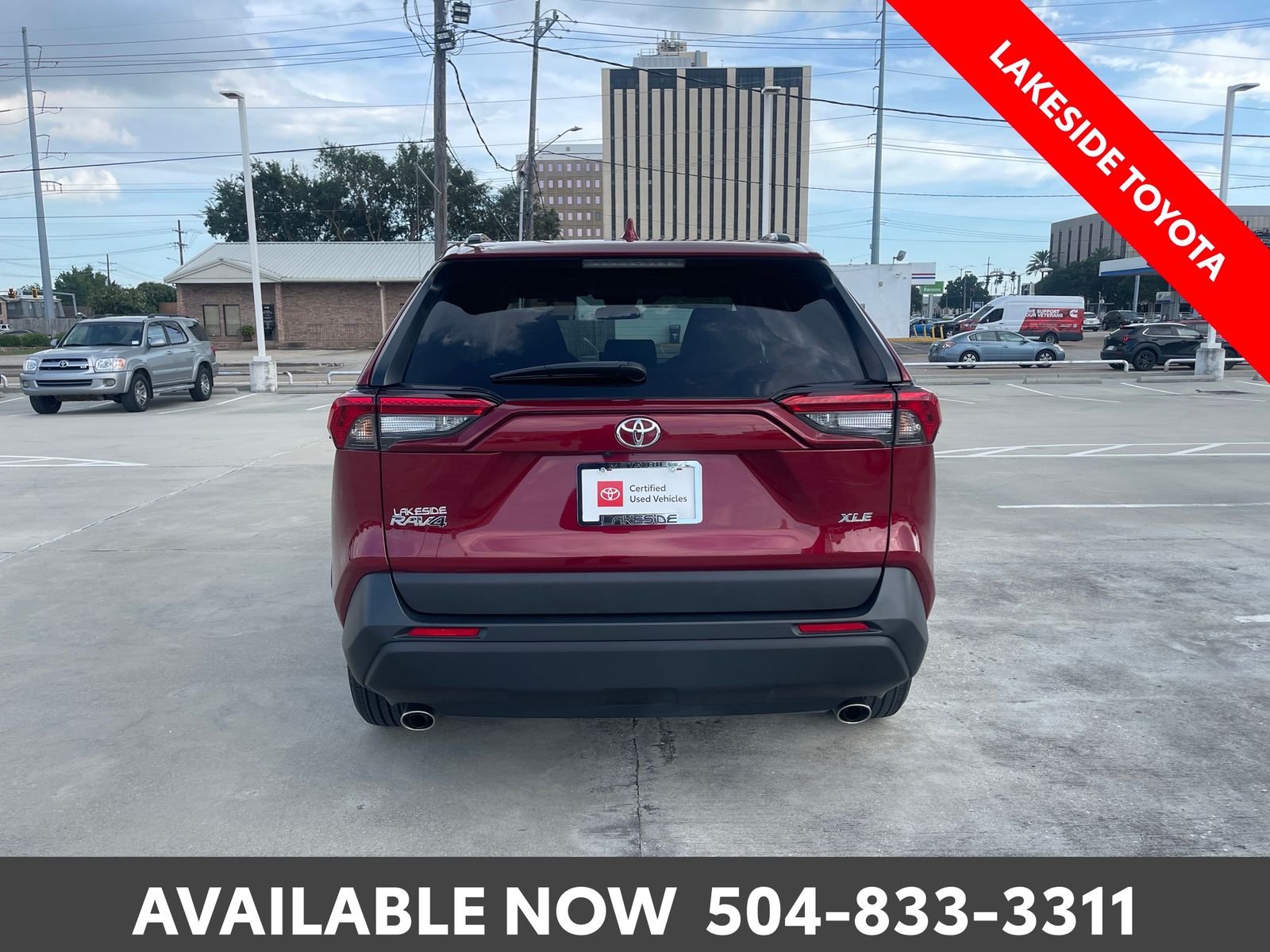 Certified Used 2025 Red Toyota XLE image 5