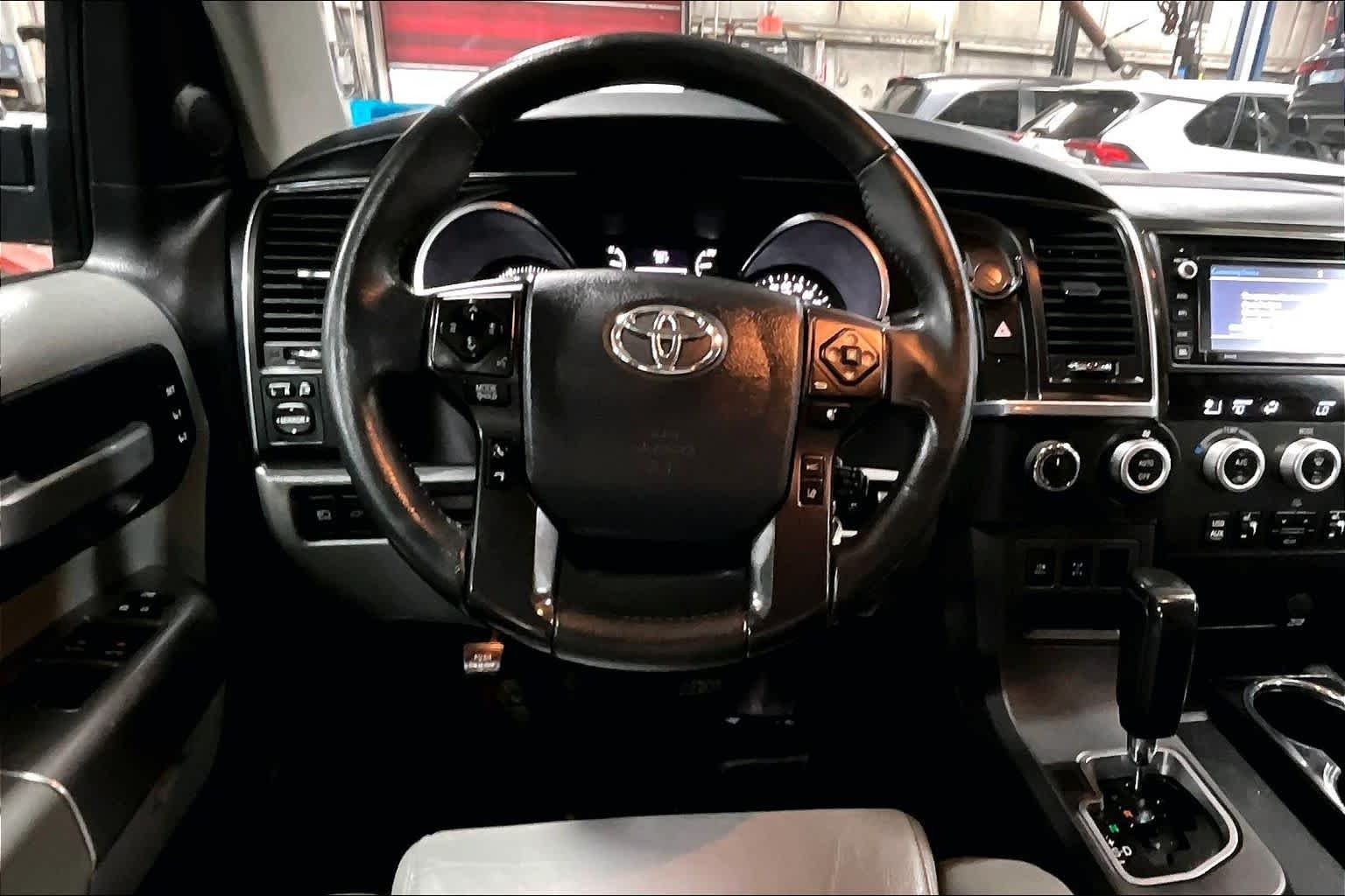 Used 2018 Midnight Black Metallic Toyota Limited image 6