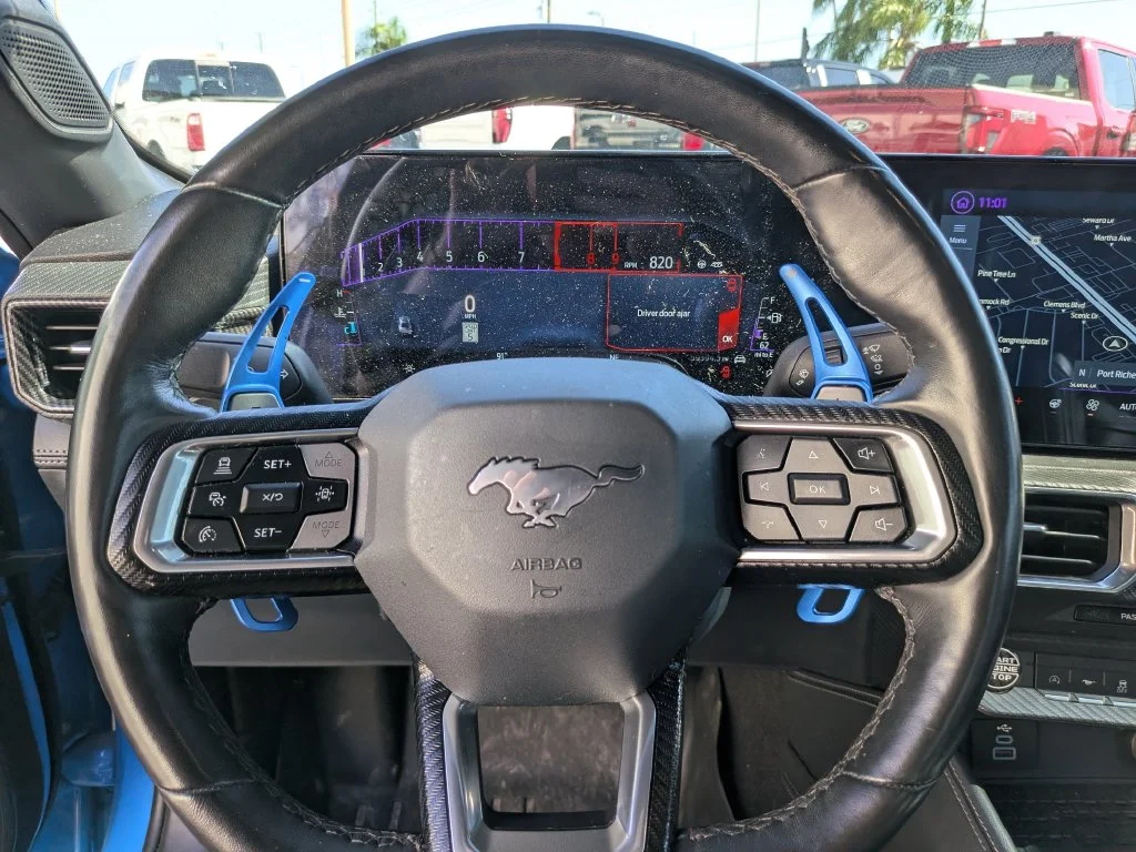 Certified Used 2024 Grabber Blue Ford GT Premium image 23