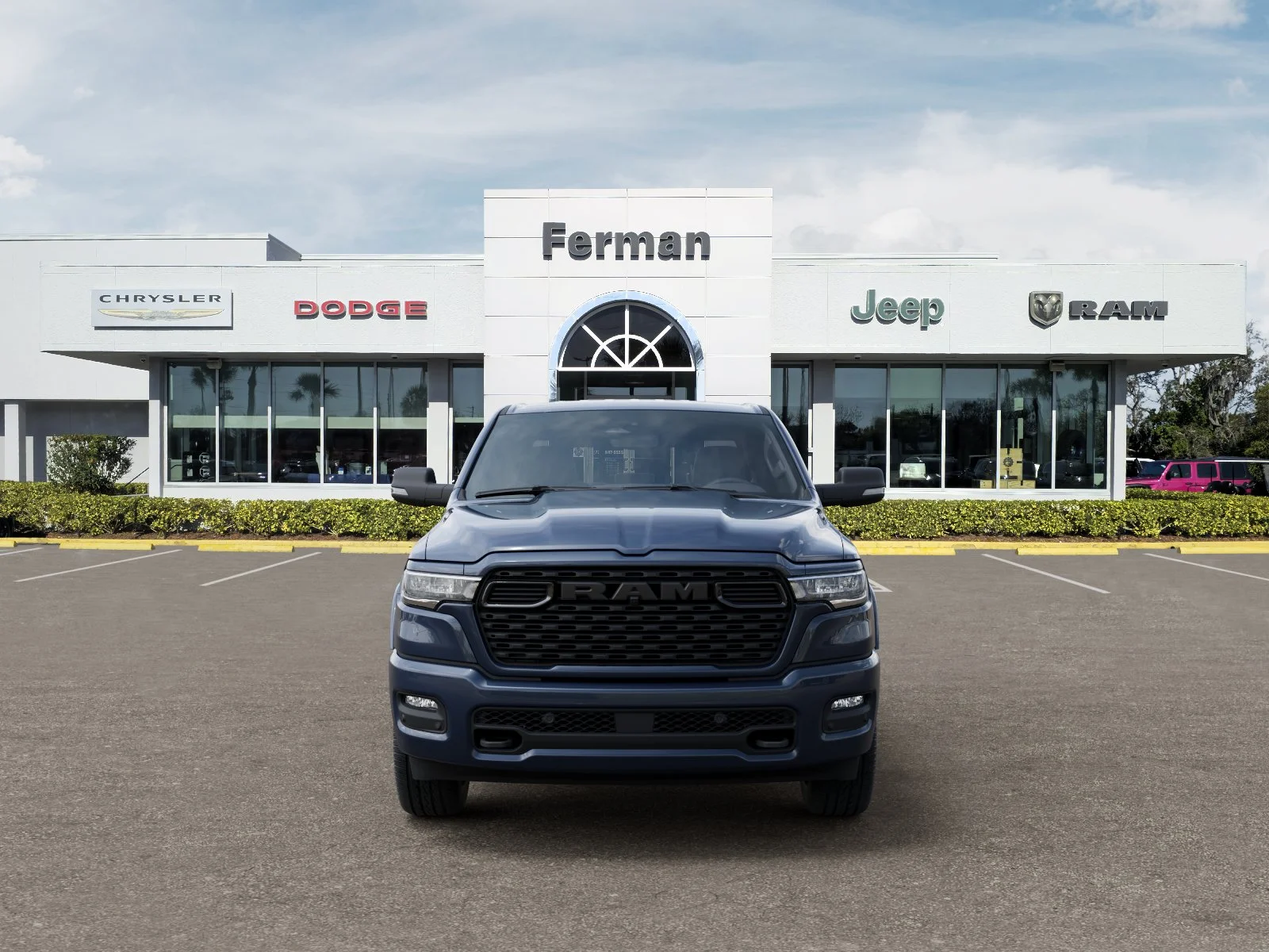 New 2026 Forged Blue Metallic Exterior Paint RAM Big Horn/Lone Star image 37