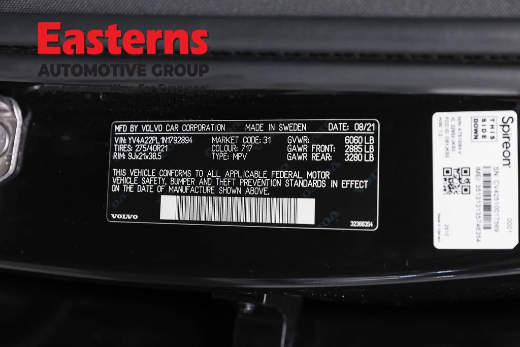 Used 2022 Black Volvo T6 Inscription image 35