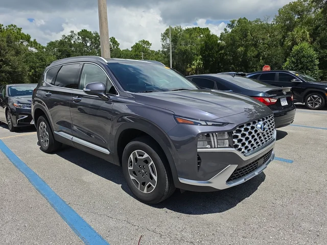 2022 Hyundai Santa Fe Hybrid Blue