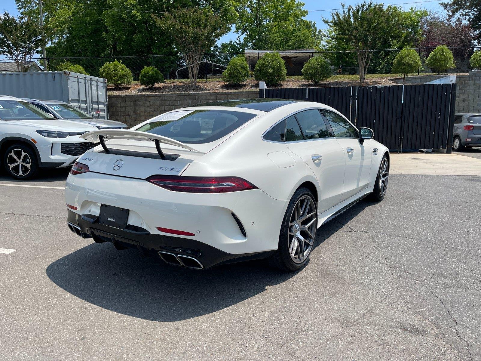 Used 2021 designo Diamond White Metallic Mercedes-Benz AMG® GT 63 image 5