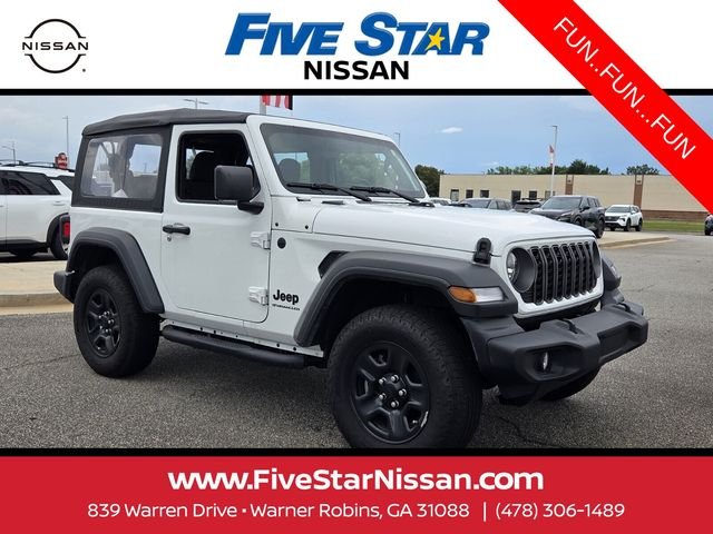 Used 2025 White Jeep Sport image 1