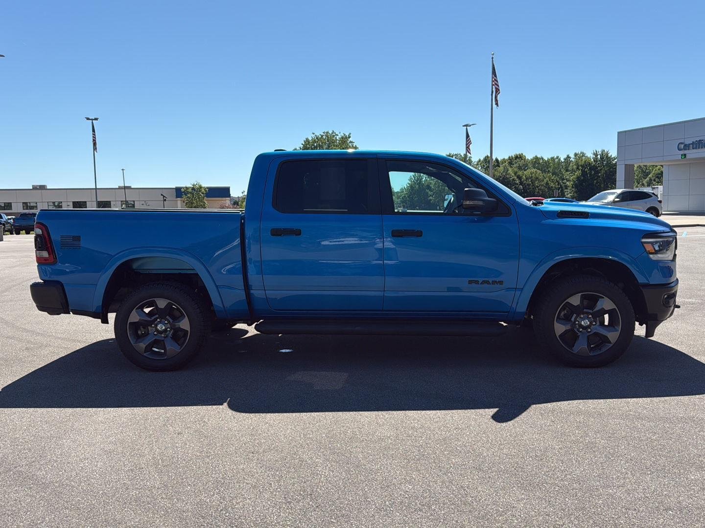 Used 2023 Hydro Blue Pearlcoat Ram Big Horn image 8