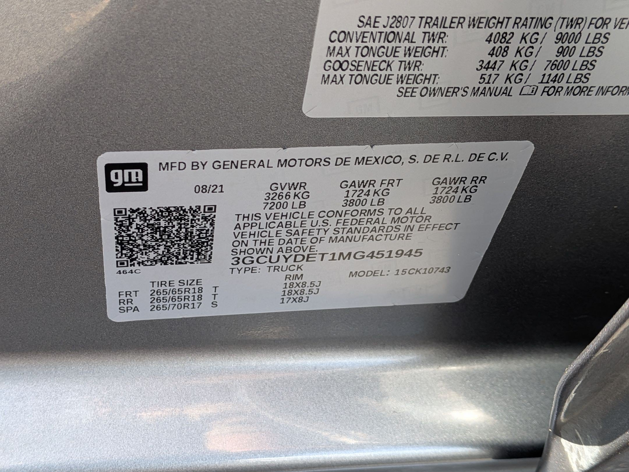 Certified Used 2021 SATIN STEEL METALLIC Chevrolet LT image 30