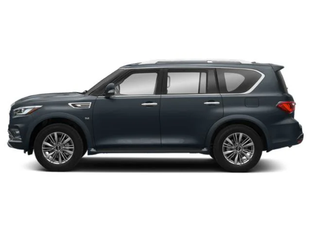 Used 2018 Hermosa Blue INFINITI 4DR SUV AWD image 3