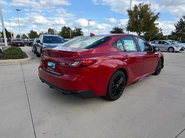 New 2026 Supersonic Red Toyota SE image 2