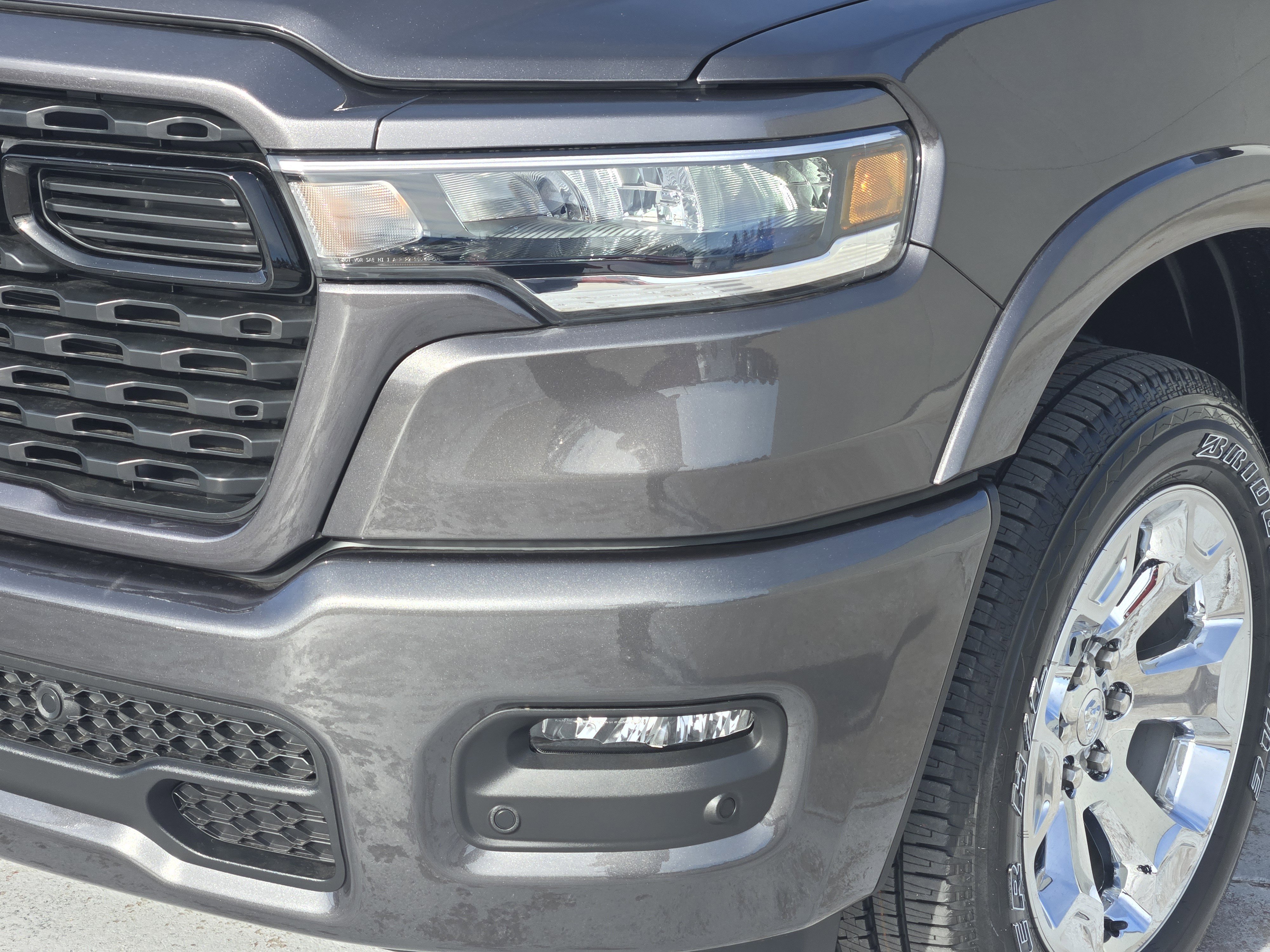 New 2026 Granite Crystal Metallic Clear-Coat Exterior Paint RAM Big Horn image 6