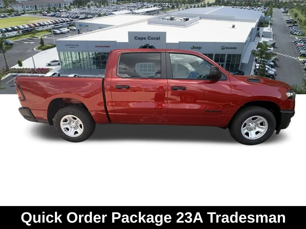 New 2026 Molten Red Pearlcoat RAM Tradesman image 3