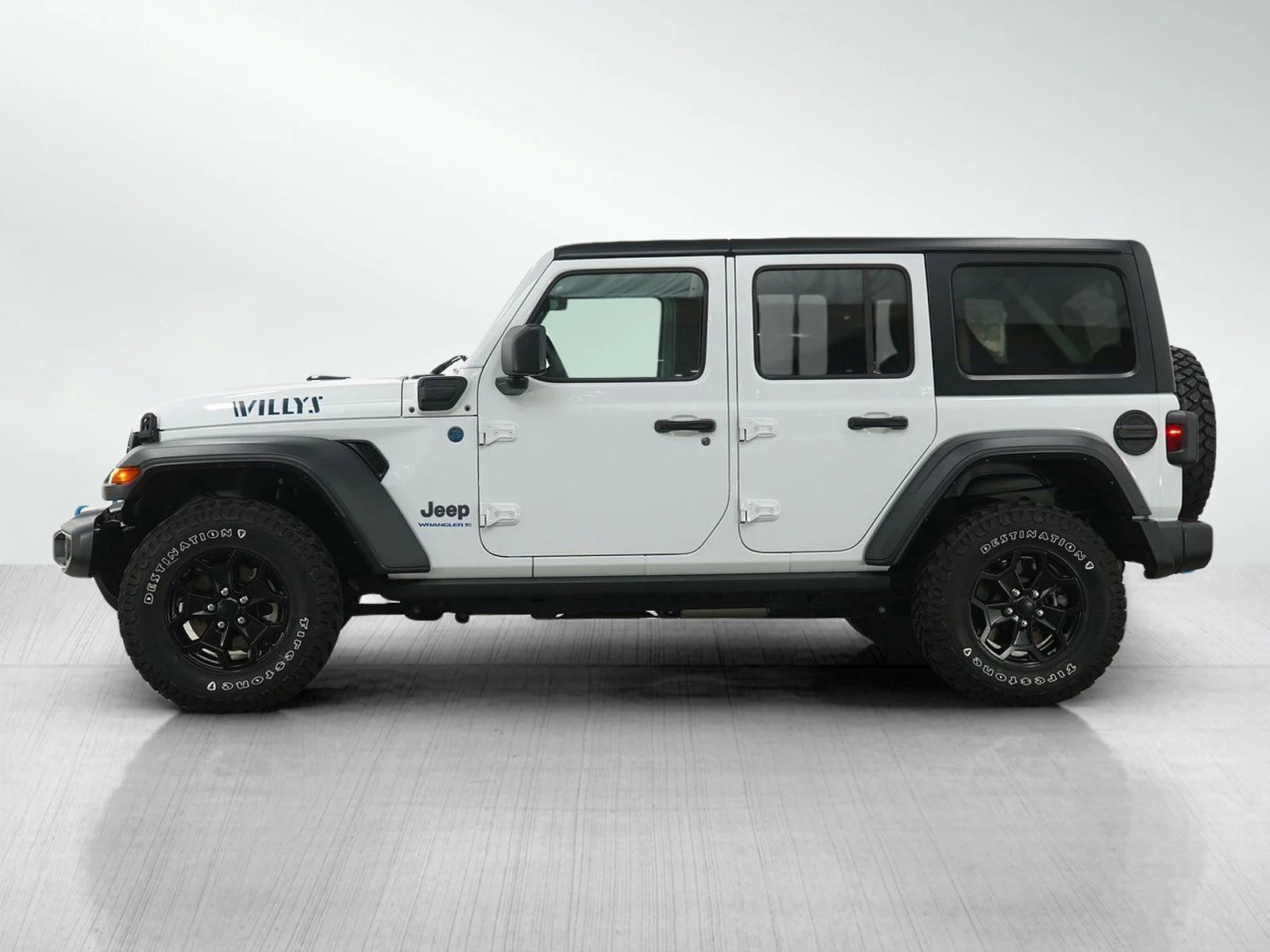 Used 2023 Jeep Wrangler 4xe Willys 4XE with VIN 1C4JJXN68PW604670 for sale in Hopkins, Minnesota