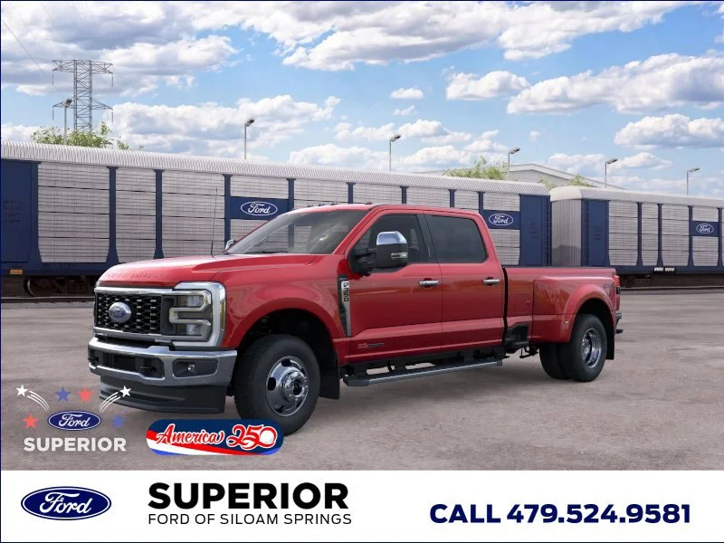 New 2026 Ruby Red Metallic Tinted Clearcoat Ford LARIAT image 1