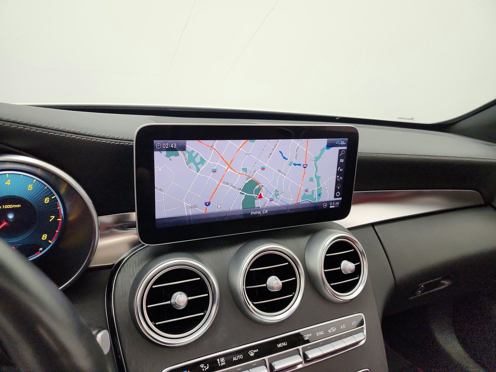 Certified Used 2021 designo Diamond White Metallic Mercedes-Benz C 300 4MATIC® Cabriolet image 13