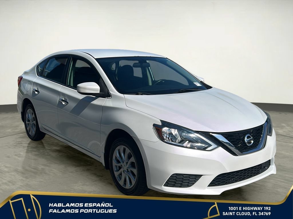 Used 2019 White Nissan SV image 8