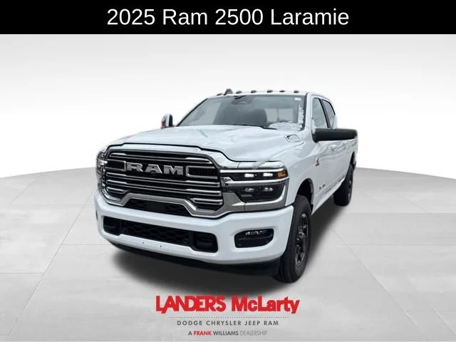 New 2025 Bright White Clear-Coat Exterior Paint RAM Laramie image 2