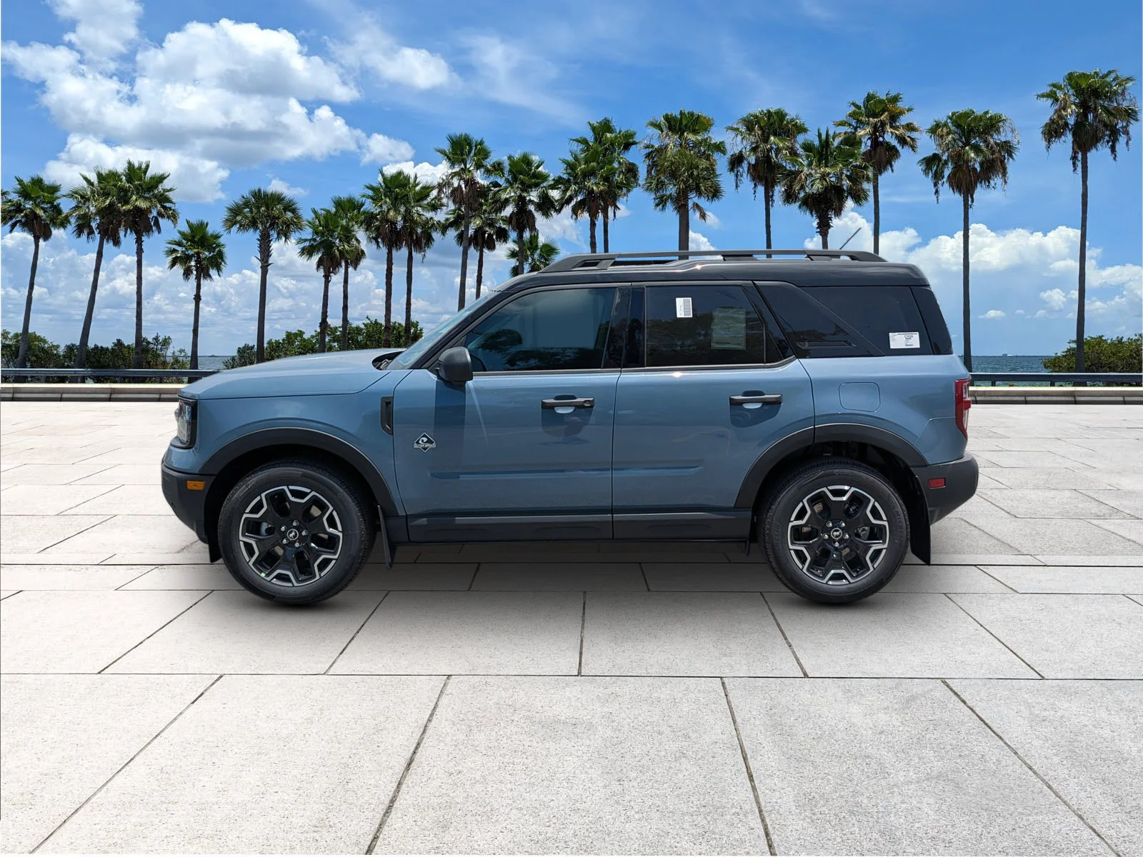New 2026 Azure Gray Metallic Tri-Coat Ford Outer Banks® image 4