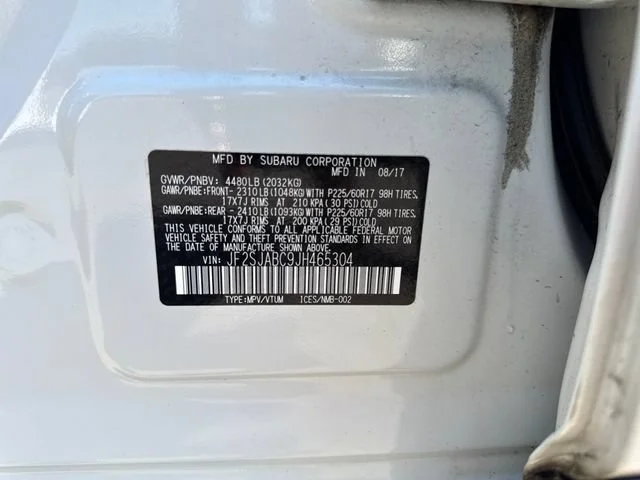 Used 2018 Crystal White Pearl Subaru 2.5i image 19