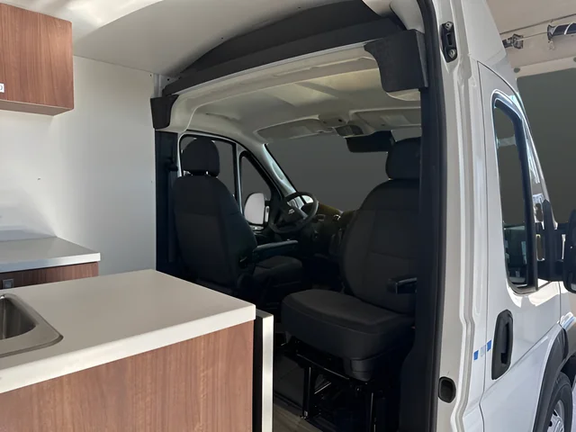 New 2023 Bright White Clear-Coat Exterior Paint RAM High Roof image 8