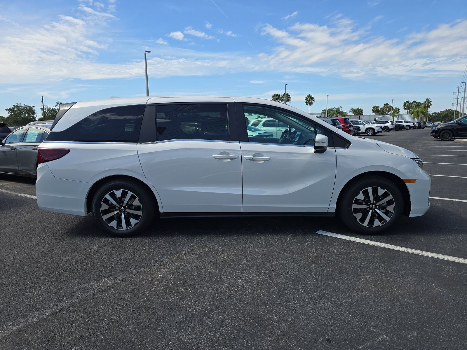 New 2026 Platinum White Pearl Honda EX-L image 3