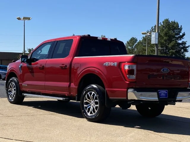 Used 2021 Red Metallic Ford Lariat image 5