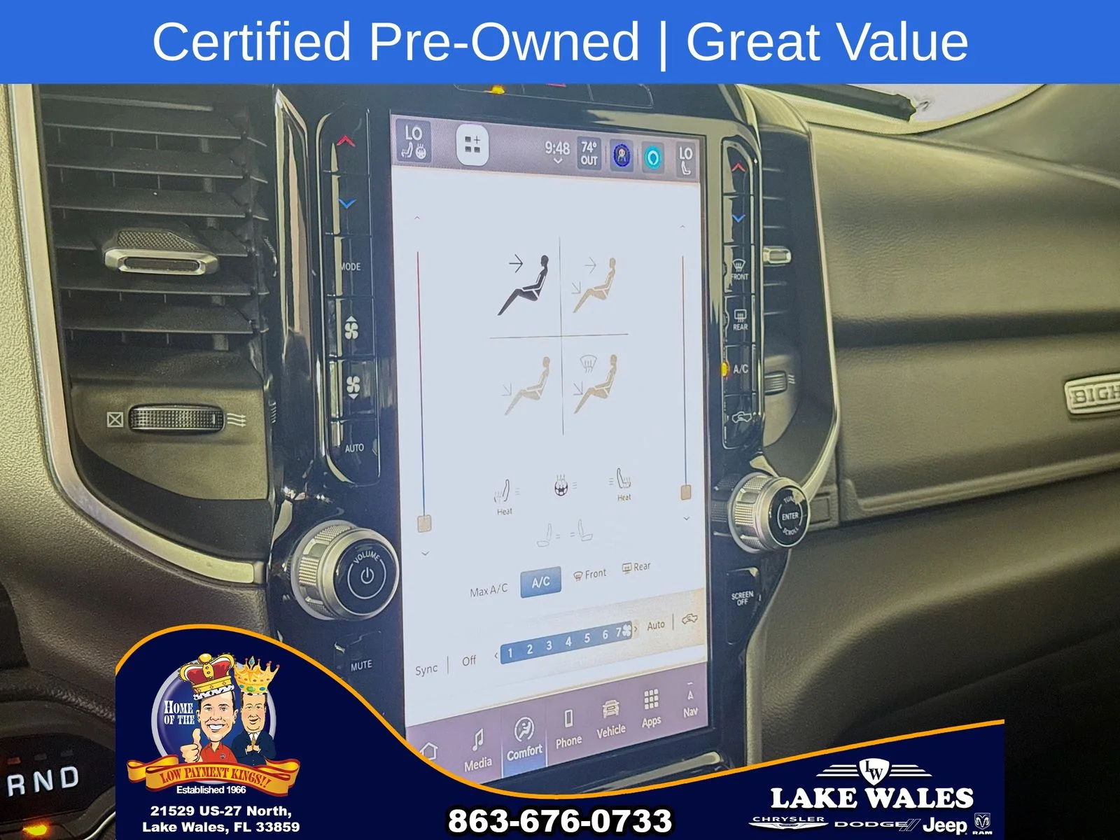 Certified Used 2025 Red Ram Big Horn/Lone Star image 16