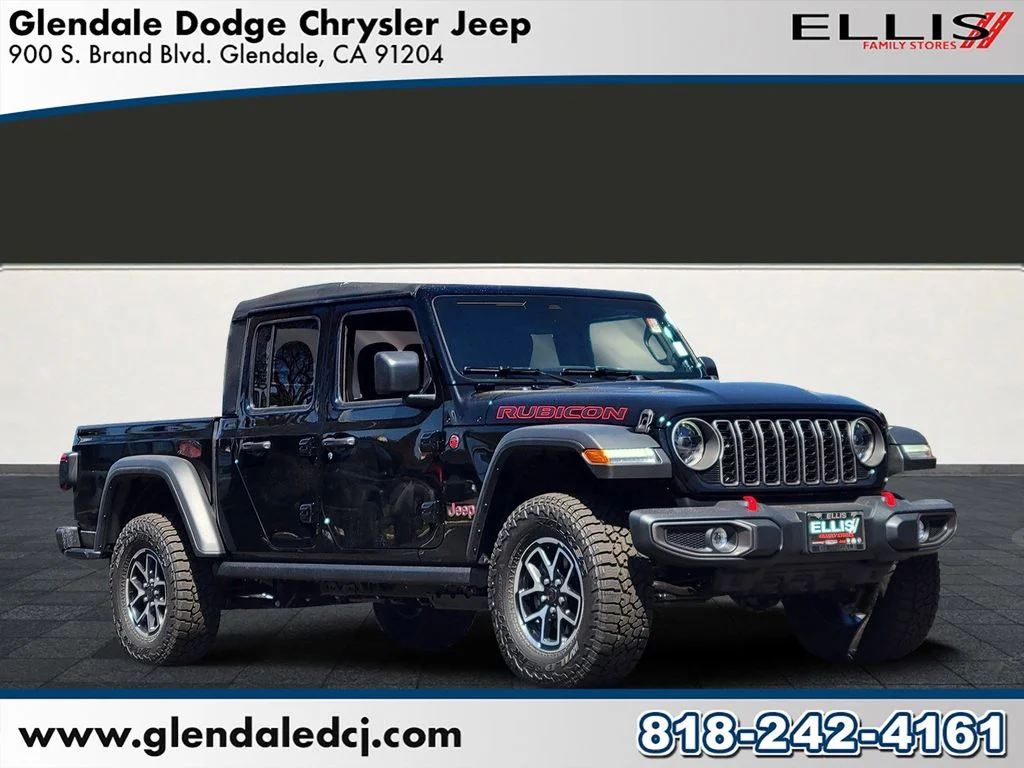 New 2026 Black Clear-Coat Exterior Paint Jeep Rubicon image 1