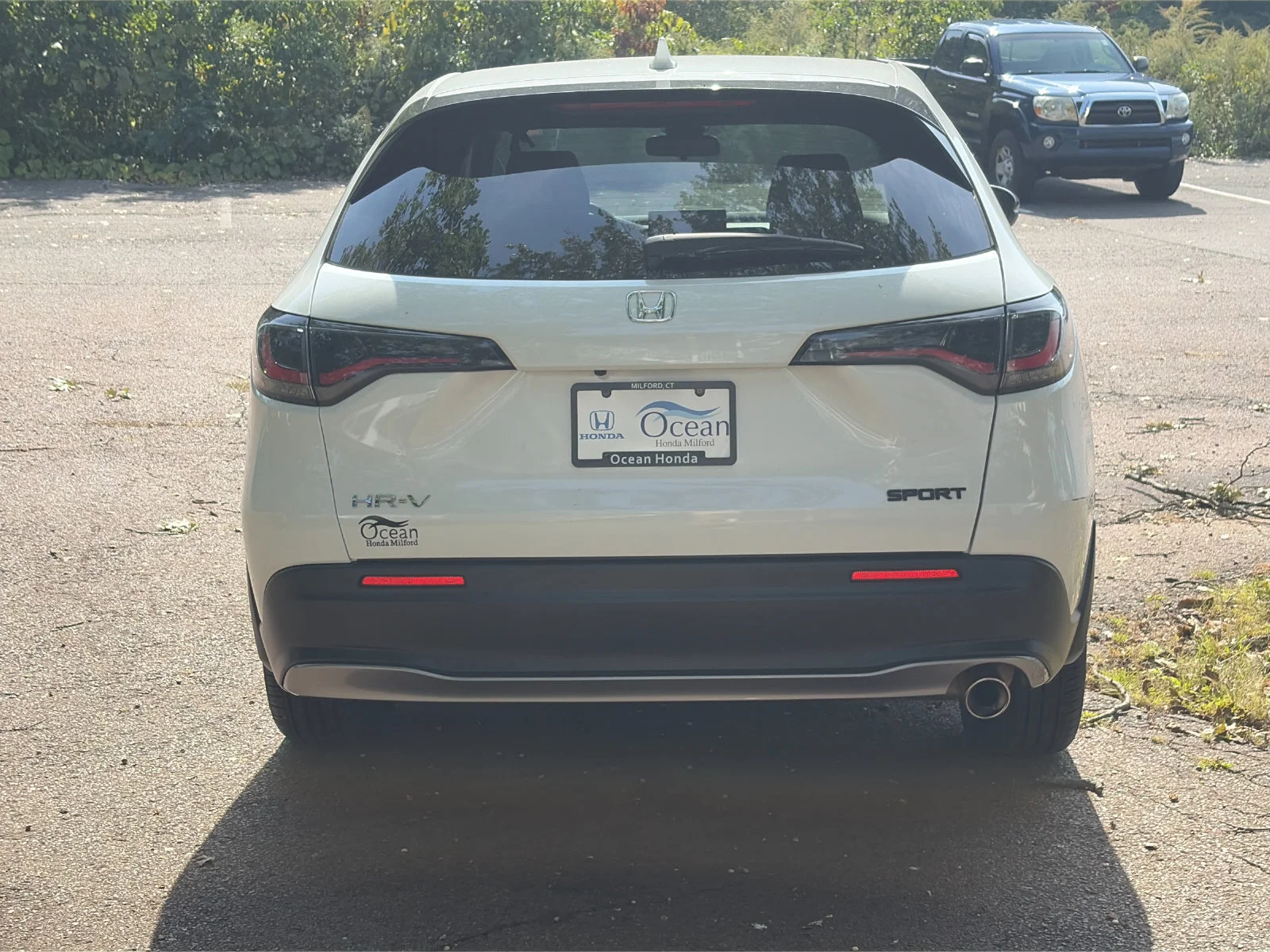 Used 2024 Platinum White Honda Sport image 4