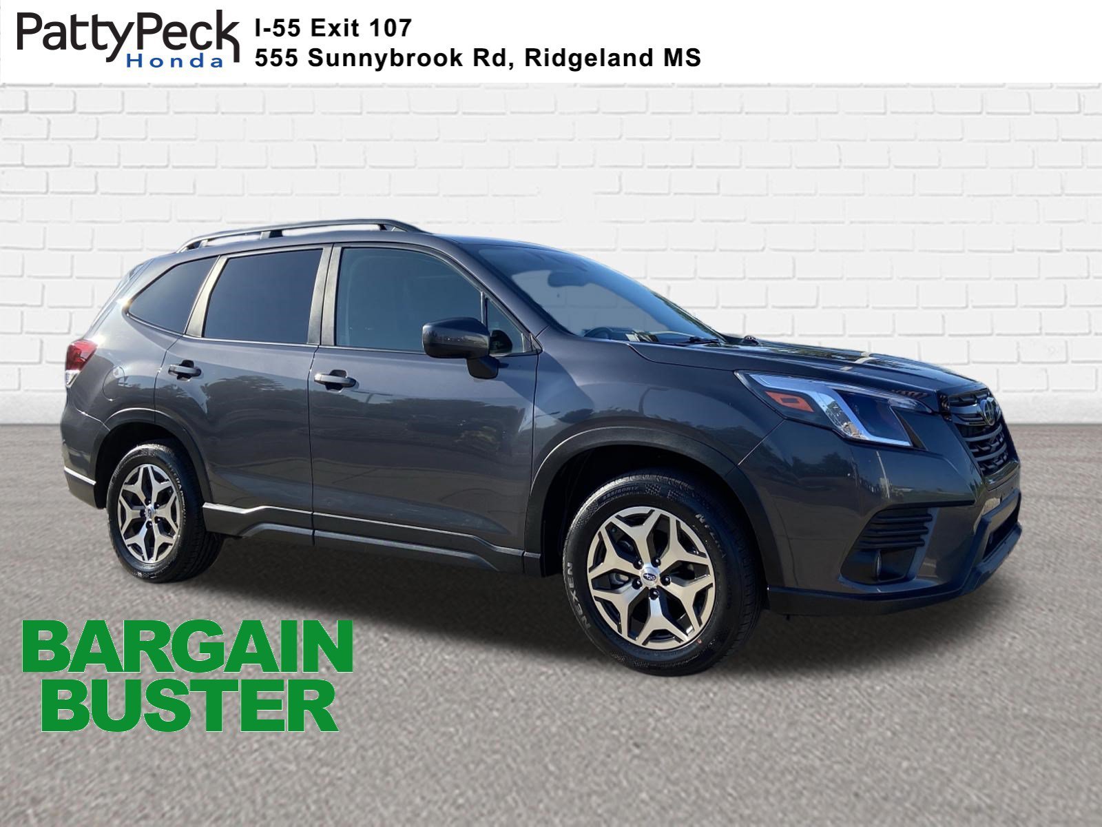 Used 2022 Magnetite Gray Metallic Subaru Premium image 1