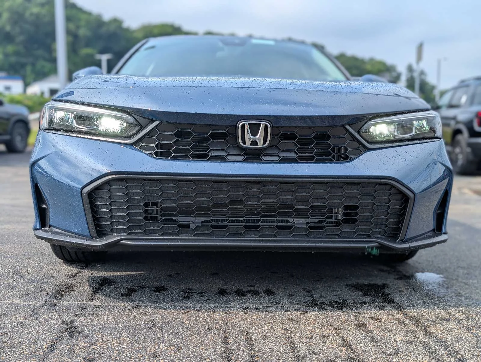 New 2026 Blue Lagoon Pearl Honda LX image 2