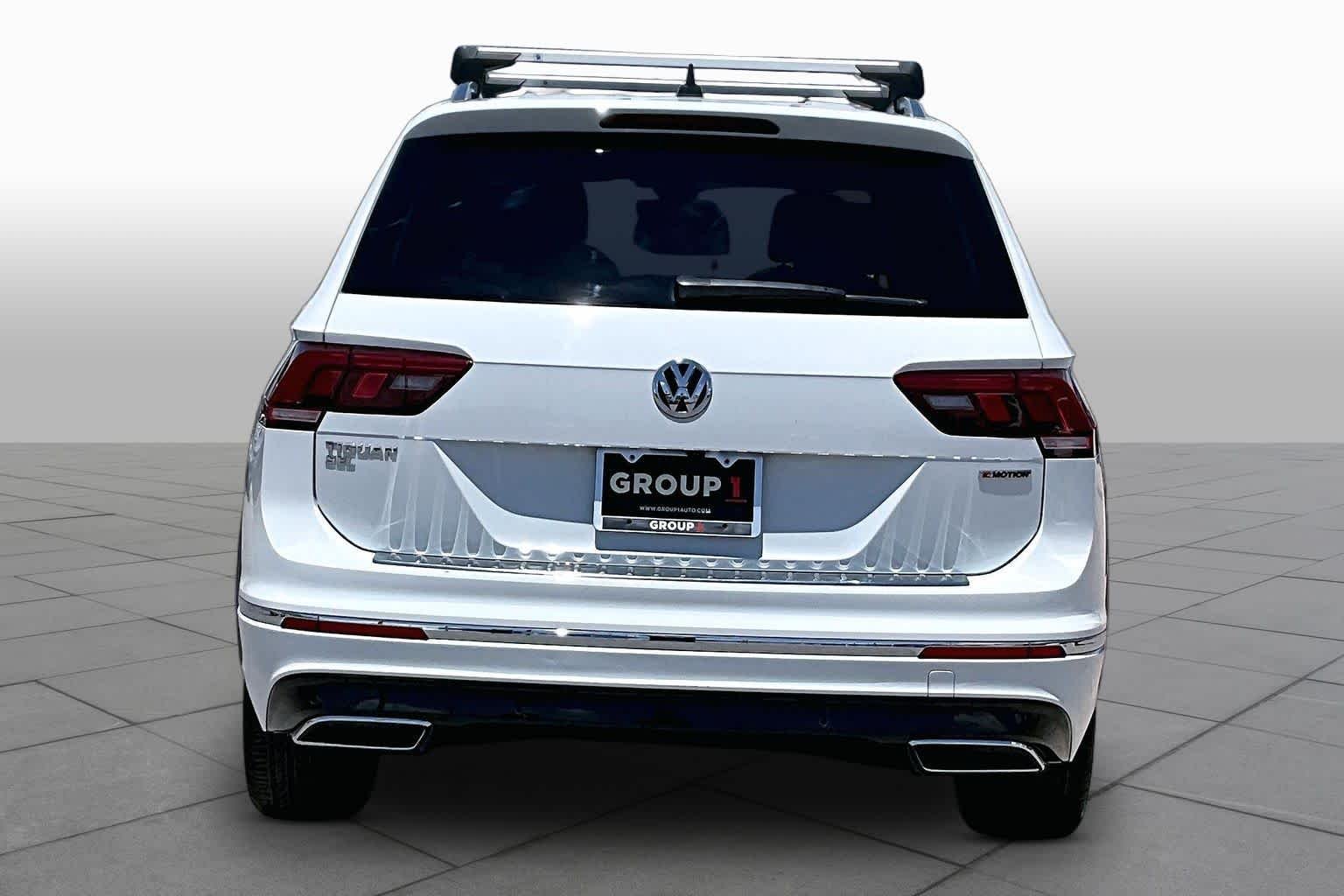 Used 2021 Pure White Volkswagen SEL Premium R-Line image 5