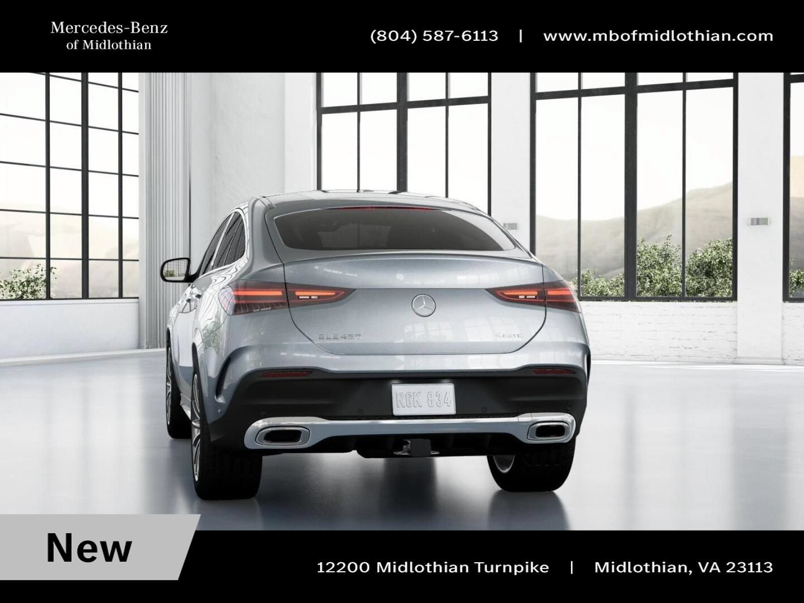 New 2026 Cirrus Silver Metallic Mercedes-Benz GLE 450 Coupe image 68