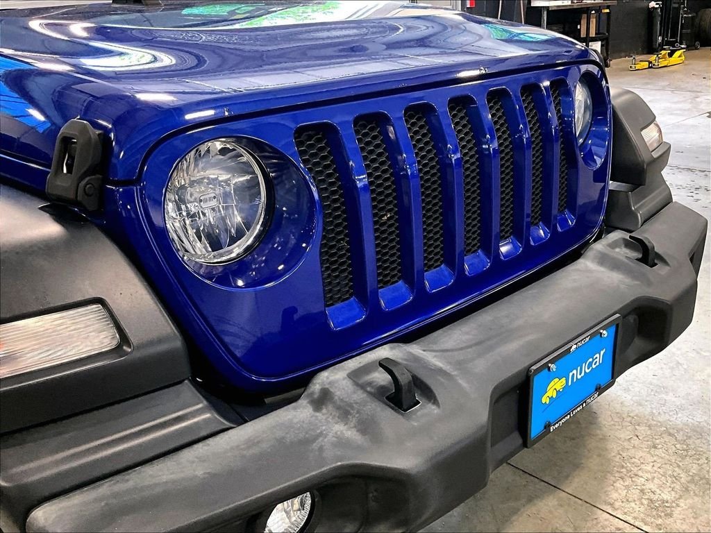 Used 2019 Blue Jeep Unlimited Sport S image 33