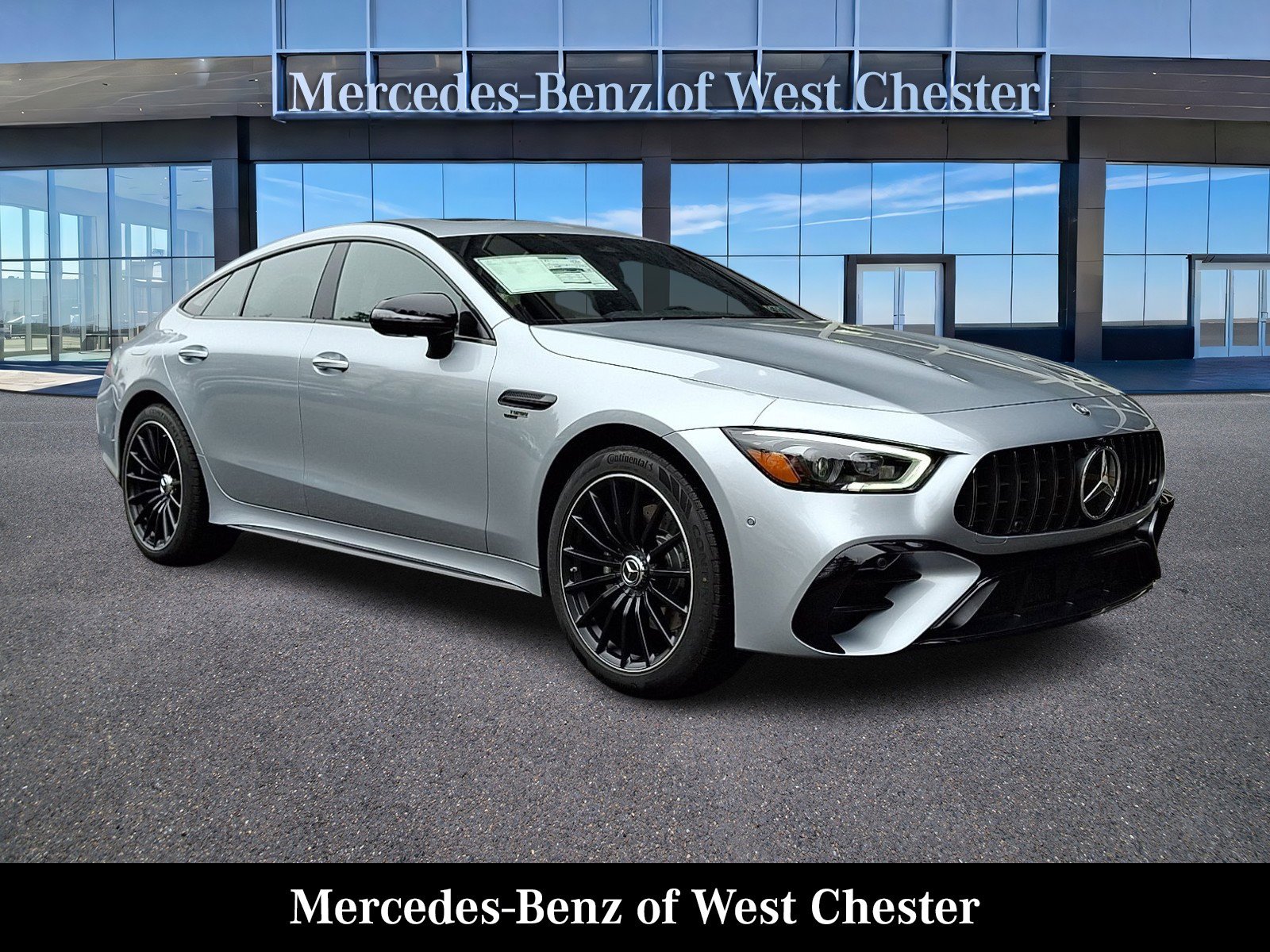 New 2026 Cirrus Silver Metallic Mercedes-Benz AMG® GT 43 4-Door Coupe image 23
