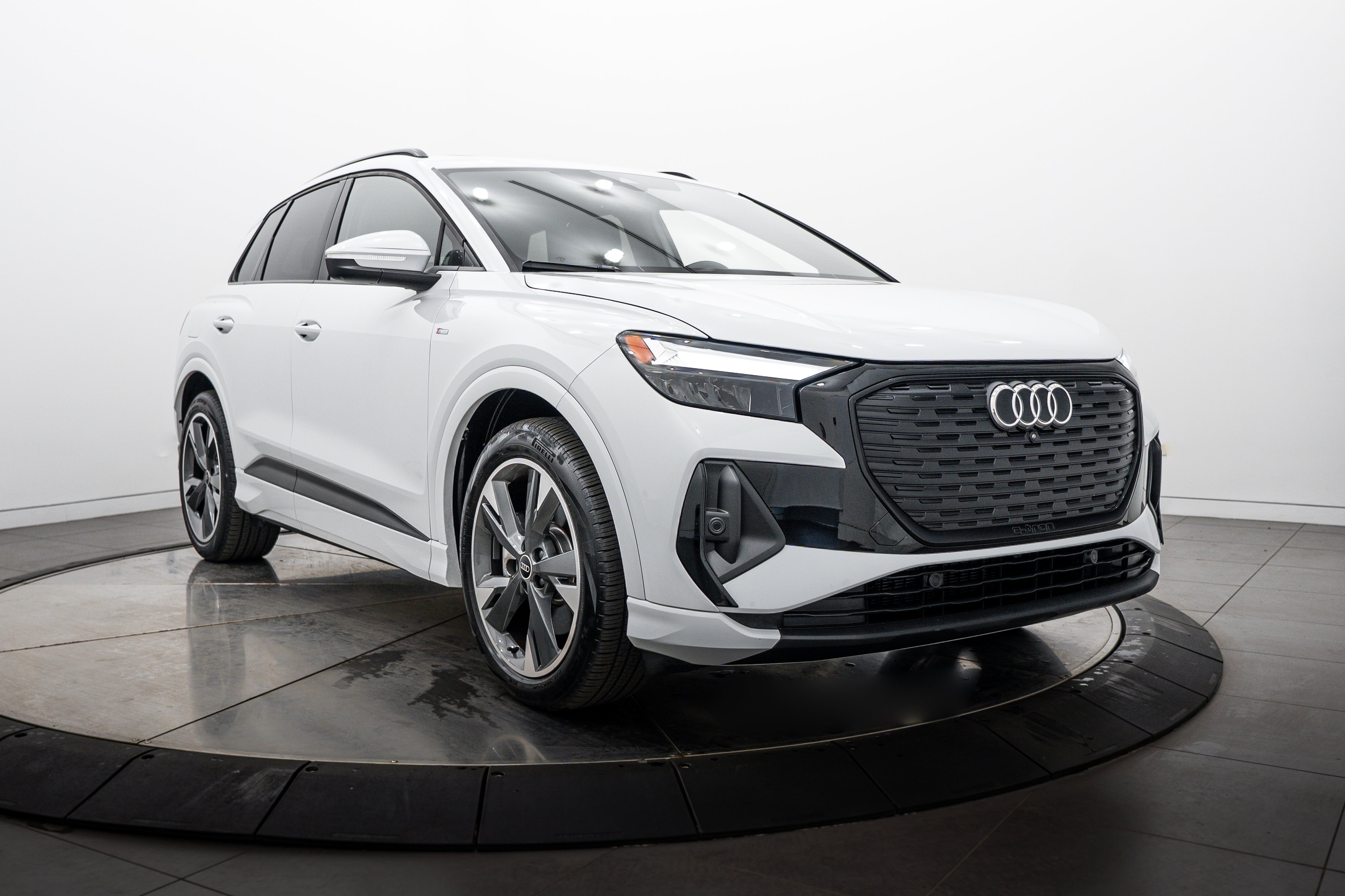 Certified 2025 Audi Q4 e-tron Premium Plus with VIN WA1LUBFZ4SP056613 for sale in Highland Park, IL