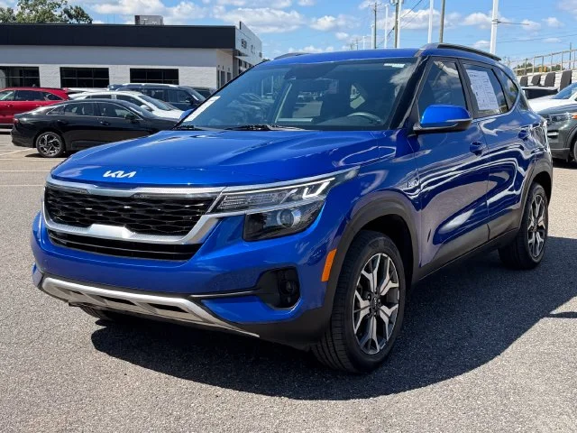 Certified Used 2023 Neptune Blue Kia EX image 9
