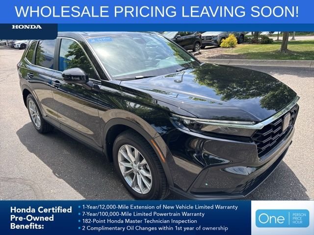 Certified Used 2025 Crystal Black Pearl Honda 1.5T AWD EX image 6