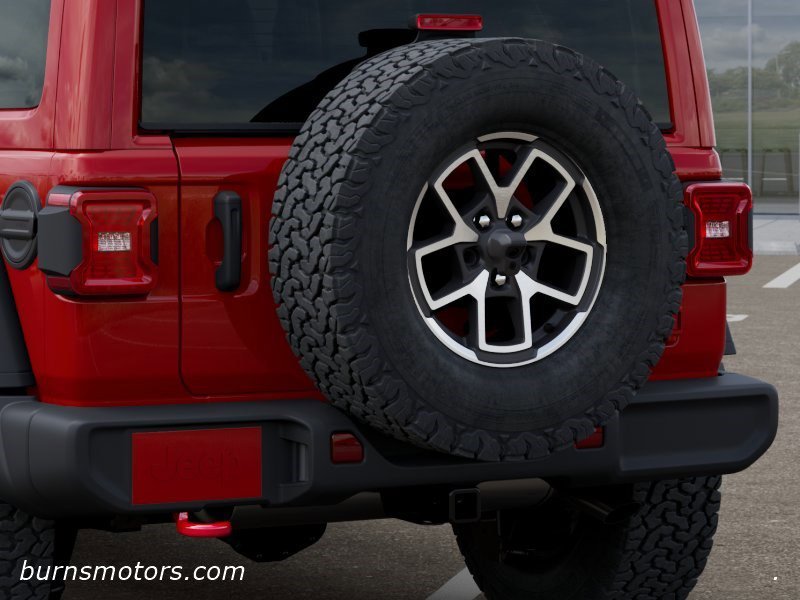 New 2026 Firecracker Red Clear-Coat Exterior Paint Jeep Rubicon 4-Door image 13
