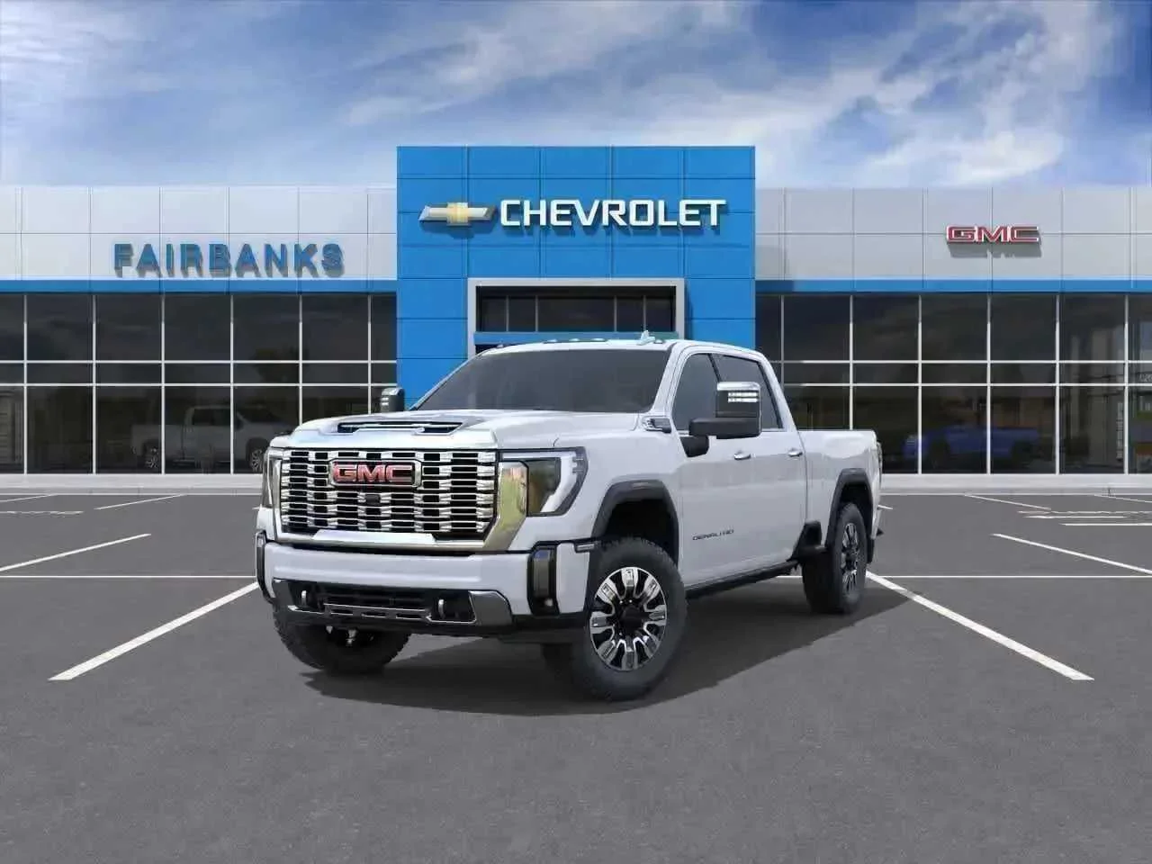 New 2026 Glacier White Tricoat GMC Denali image 3