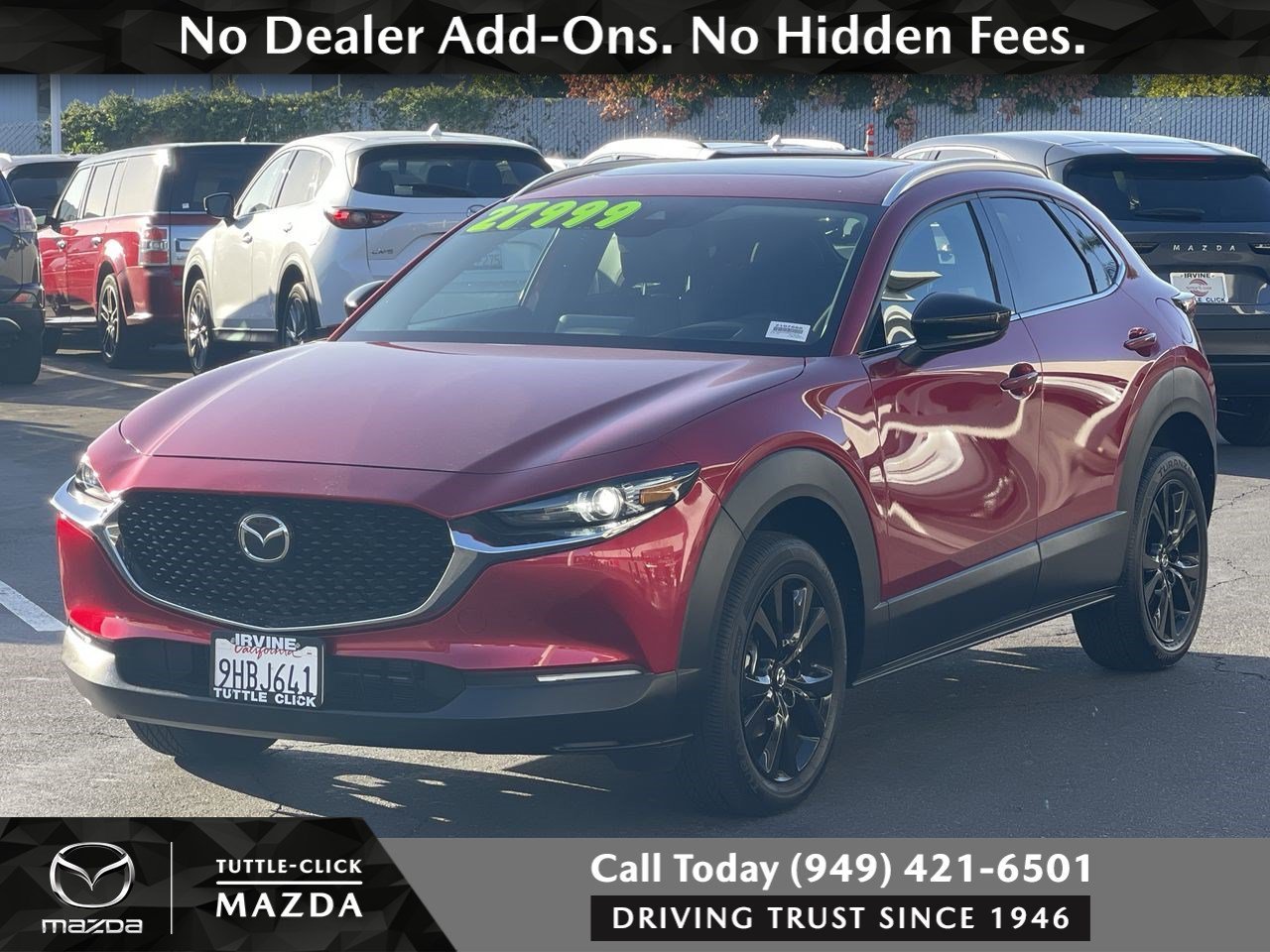 Used 2023 Soul Red Crystal Metallic Mazda 2.5 Turbo Premium Package image 3