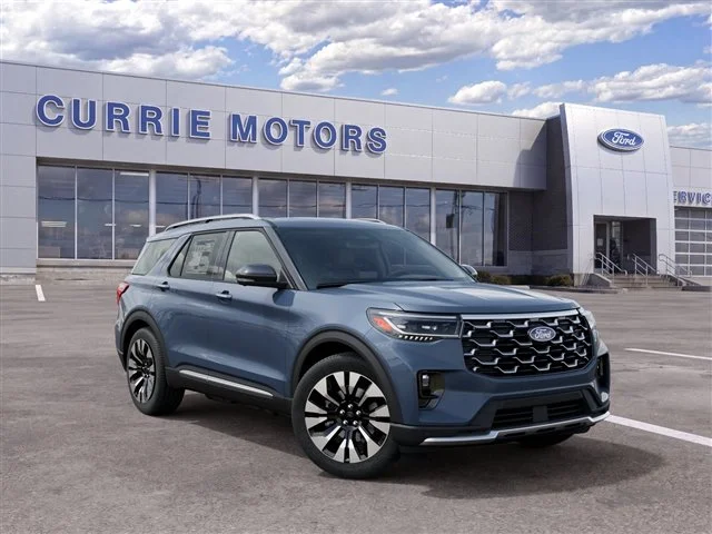 New 2027 Vapor Blue Metallic Ford Platinum image 4