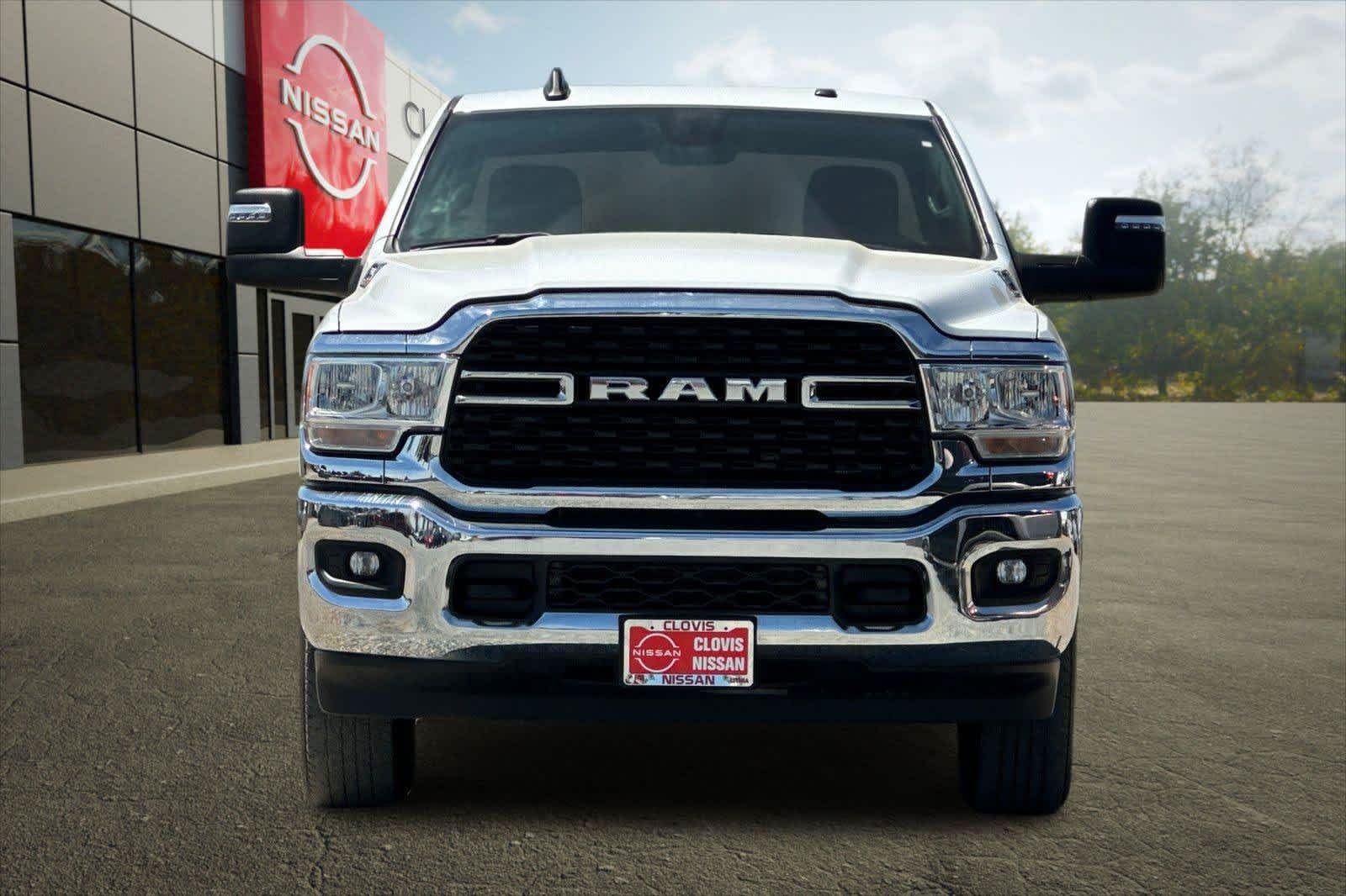 Used 2024 Bright White Clearcoat Ram Big Horn image 11