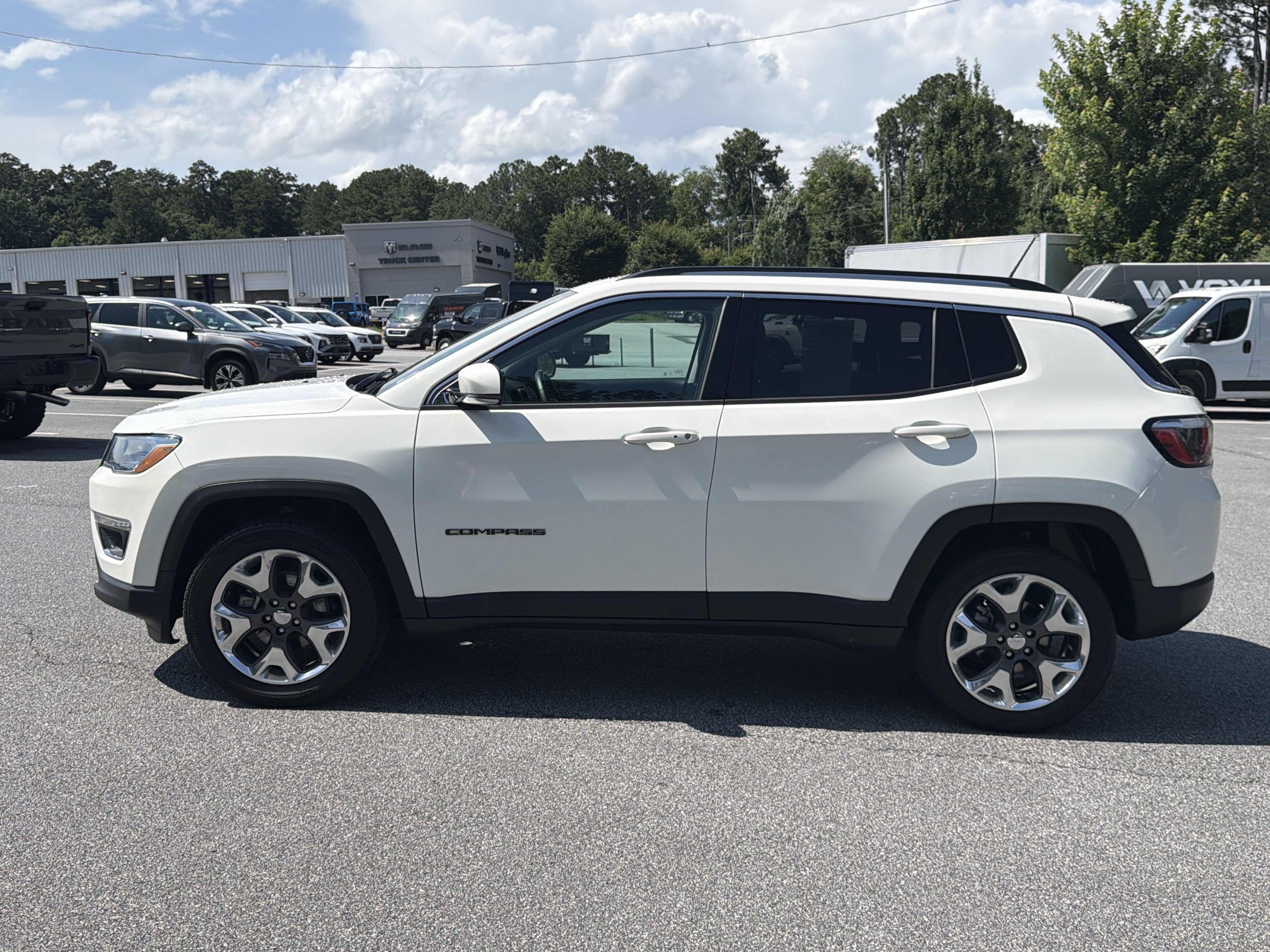 Used 2019 White Clearcoat Jeep Limited image 4