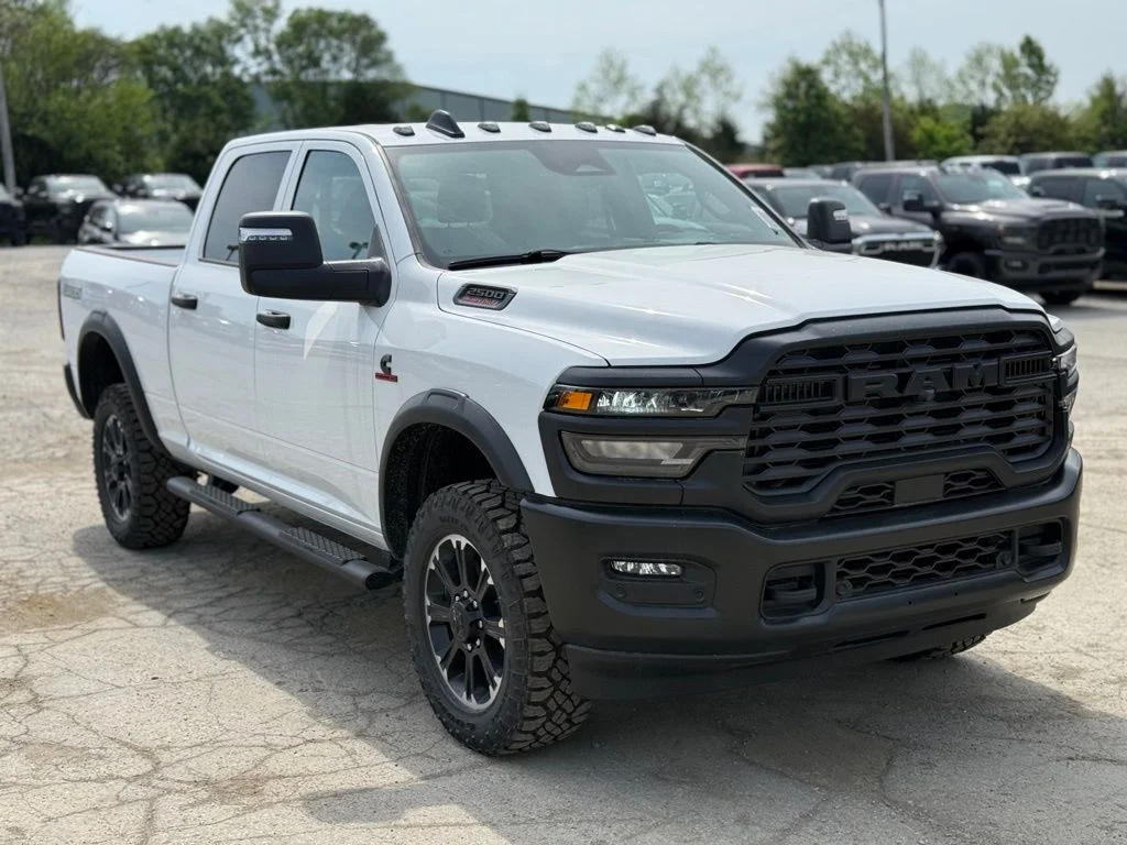 New 2026 Bright White Clear-Coat Exterior Paint RAM Tradesman image 4