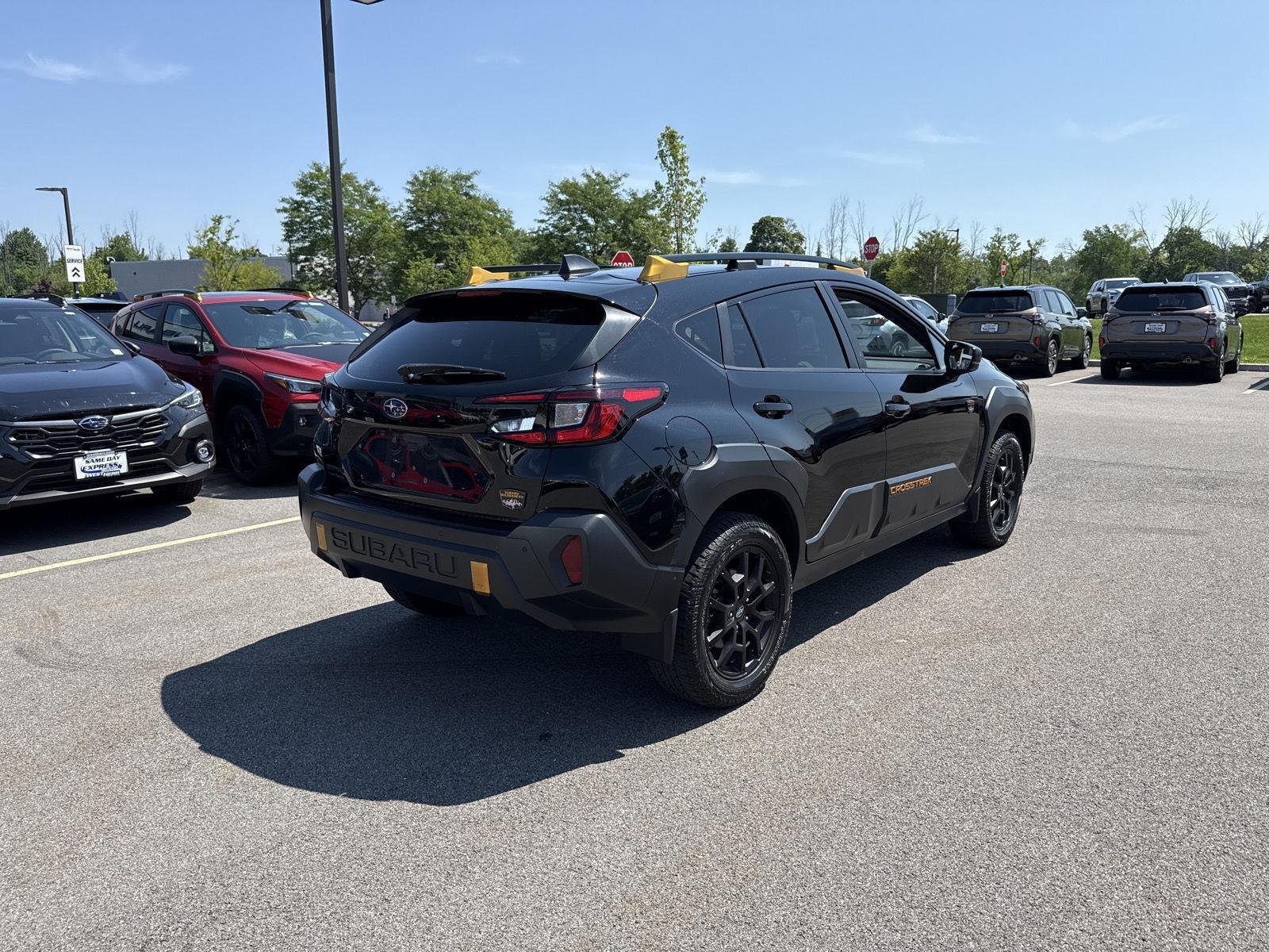 Used 2024 Crystal Black Silica Subaru Wilderness image 4