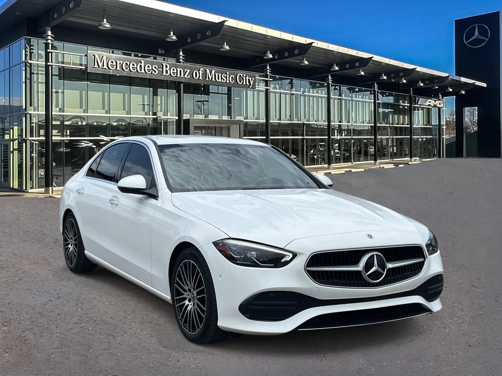 Certified Used 2024 Polar White Mercedes-Benz C 300 image 1