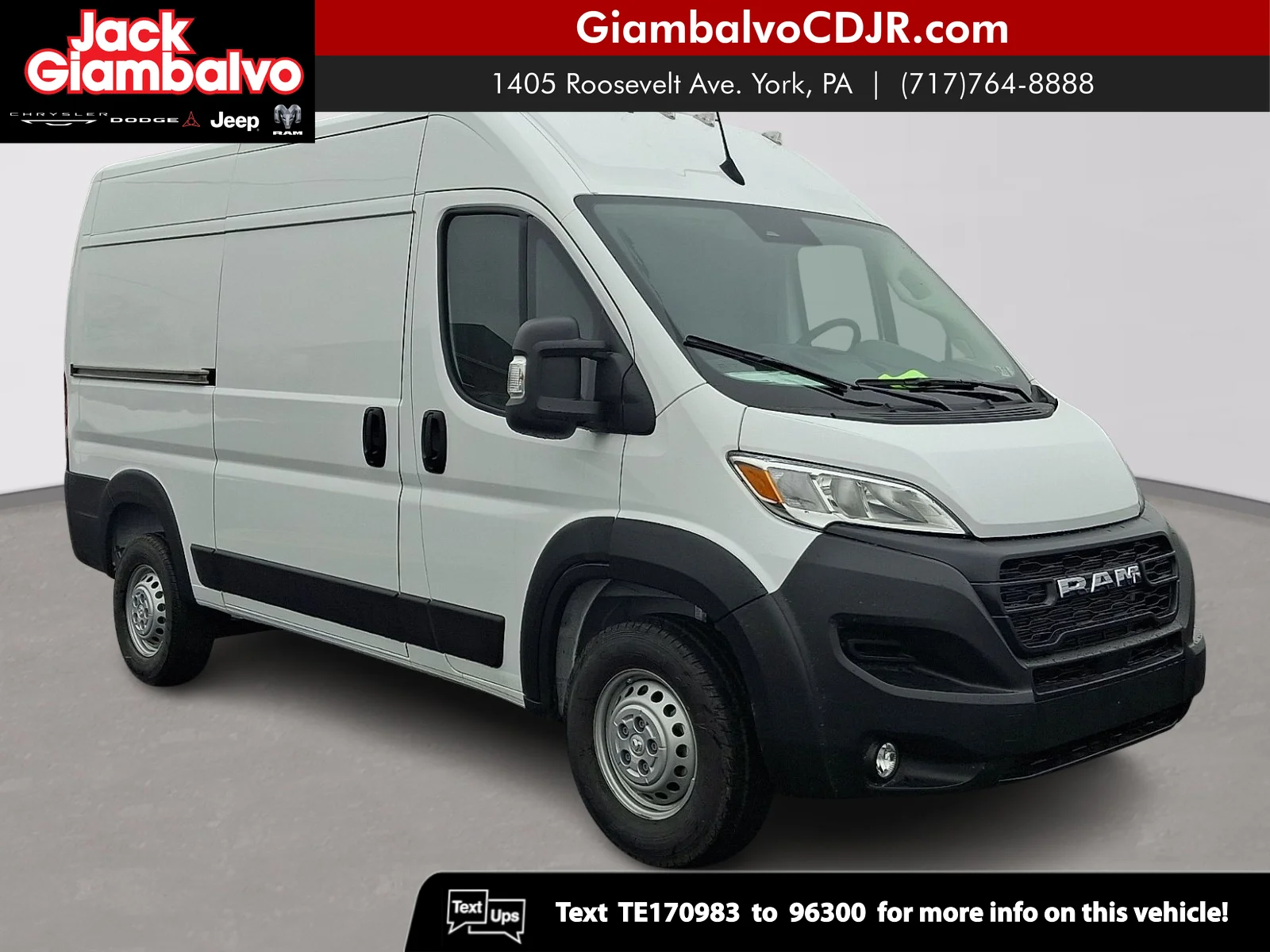 2026 RAM ProMaster 1500 Tradesman 136" WB High Roof's photo