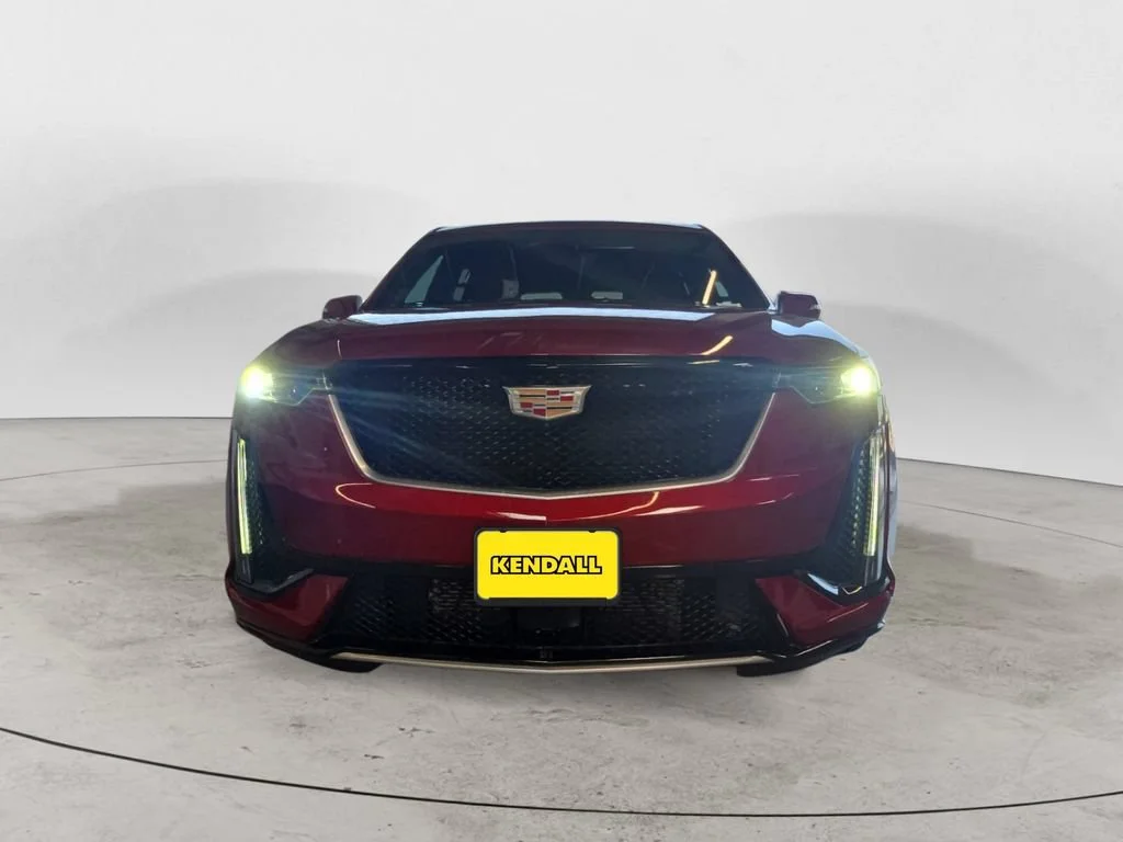 Used 2024 Radiant Red Tintcoat Cadillac Sport image 2