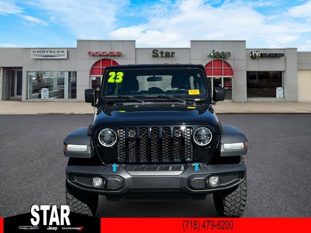 Used 2023 Jeep Wrangler 4xe Willys 4XE with VIN 1C4JJXN65PW690181 for sale in Queens, NY