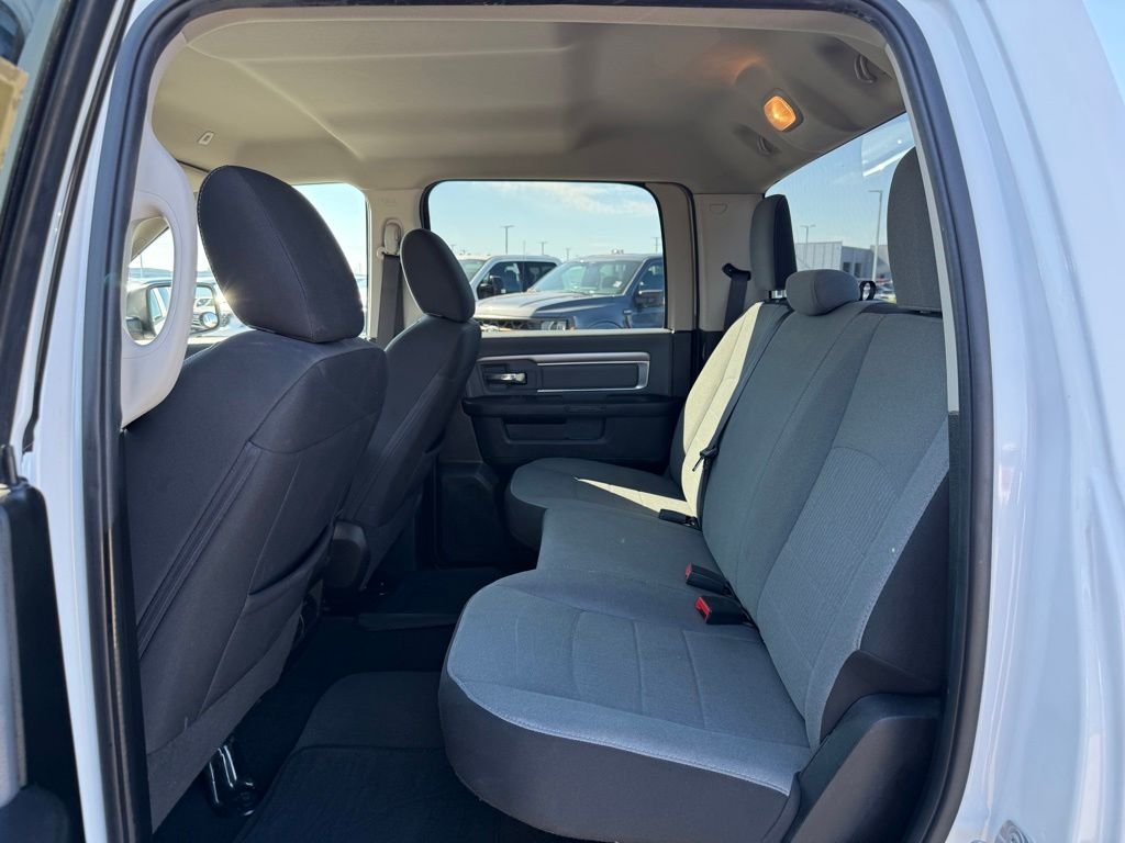 Used 2022 Bright White Clearcoat Ram SLT image 9